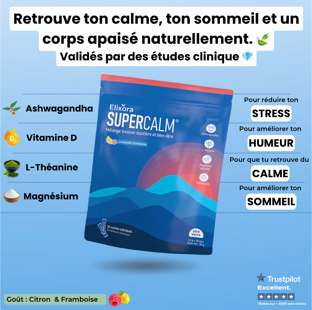 Cortisol et bien-être Elixora™